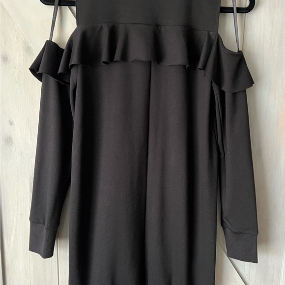 BCBG Generation Black Cold-Shoulder Dress - Picture 2 of 9